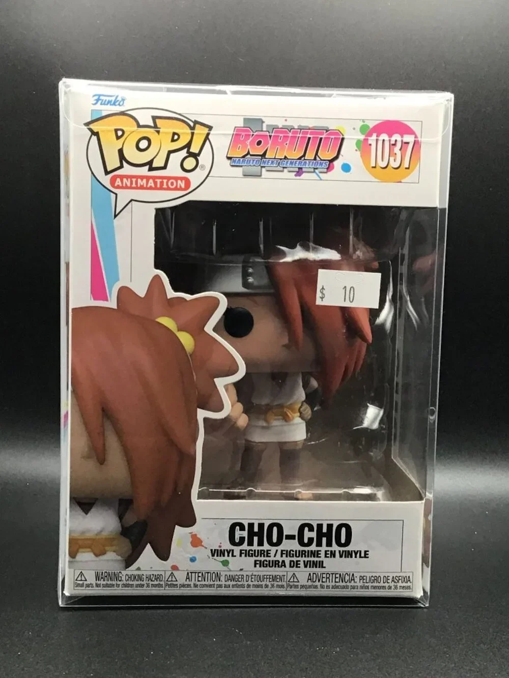 Funko Pop Boruto Naruto Next Generations Cho-Cho #1037 w/Pop Protector New NIB
